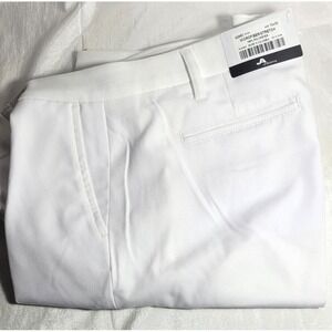 JA Uniforms Women's Hospital Duty White Microfiber Pants - Size 10‎ x 32" Inseam